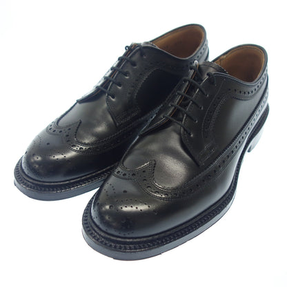 Good Condition ◆ Regal Tokyo Leather Shoes Wing Tip W19R EB Men's 23.5 Black REGAL TOKYO [AFD1] 