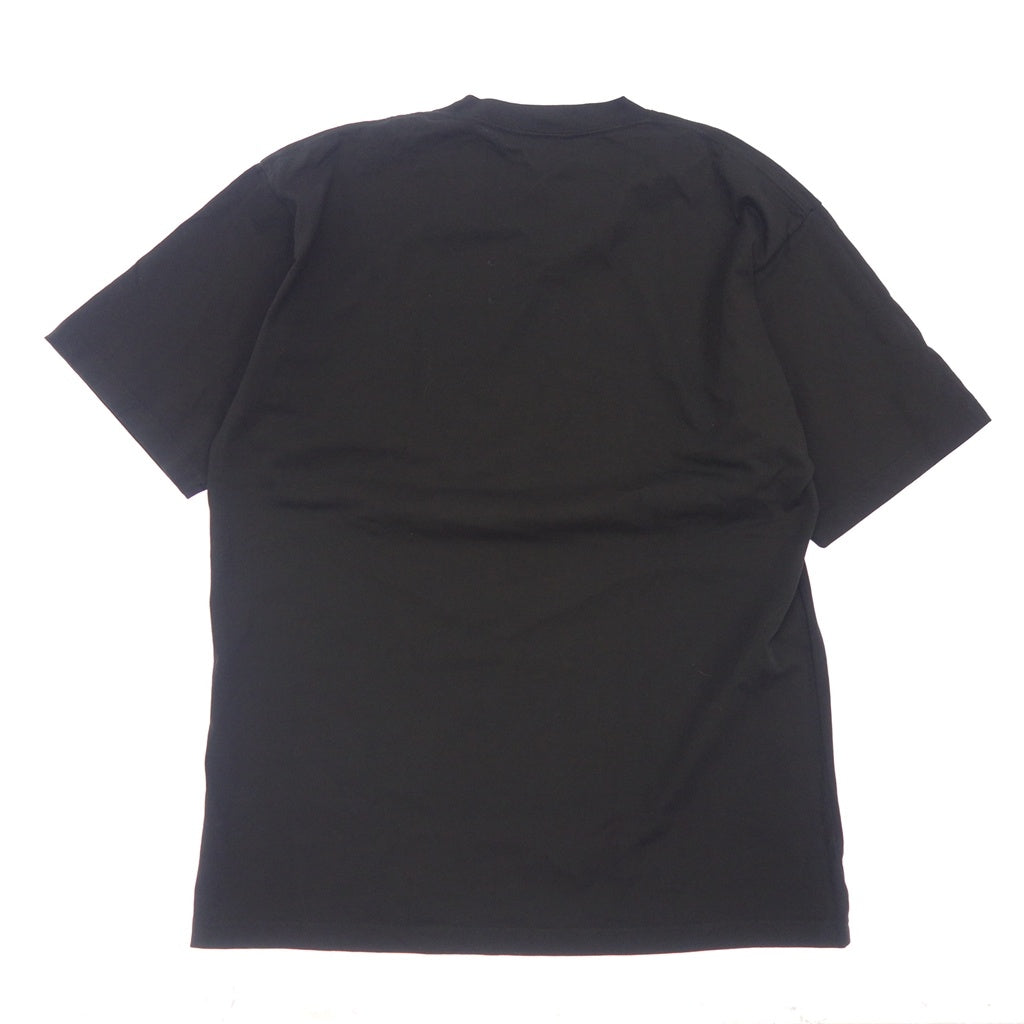 美品◆バレンシアガ 20SS Tシャツ コットン メンズ ブラック サイズS 641655 BALENCIAGA【AFB50】
