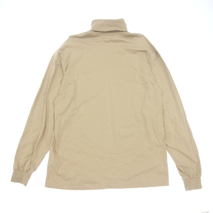 MSGM High Neck Microgo Long T-shirt 3340MM195 2022 Men's Beige L MSGM [AFB3] [Used] 