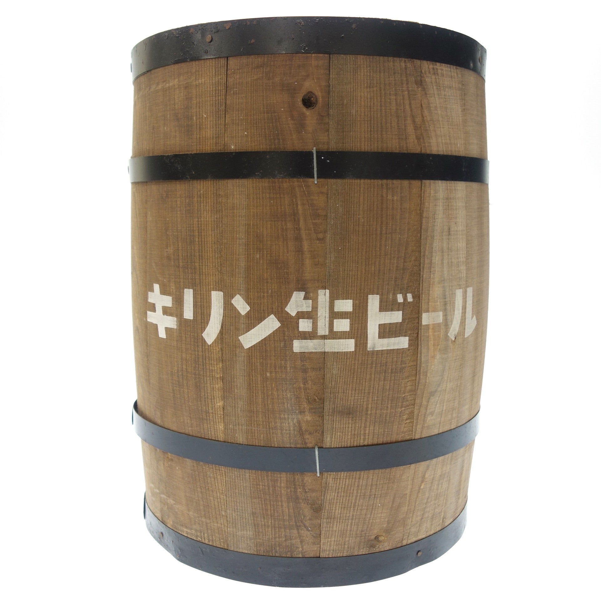 中古◇キリン 生ビール 酒樽 木製樽 空樽 インテリア ブラウン KIRIN 2【7F】 – ストックラボ オンライン｜ブランドヴィンテージ