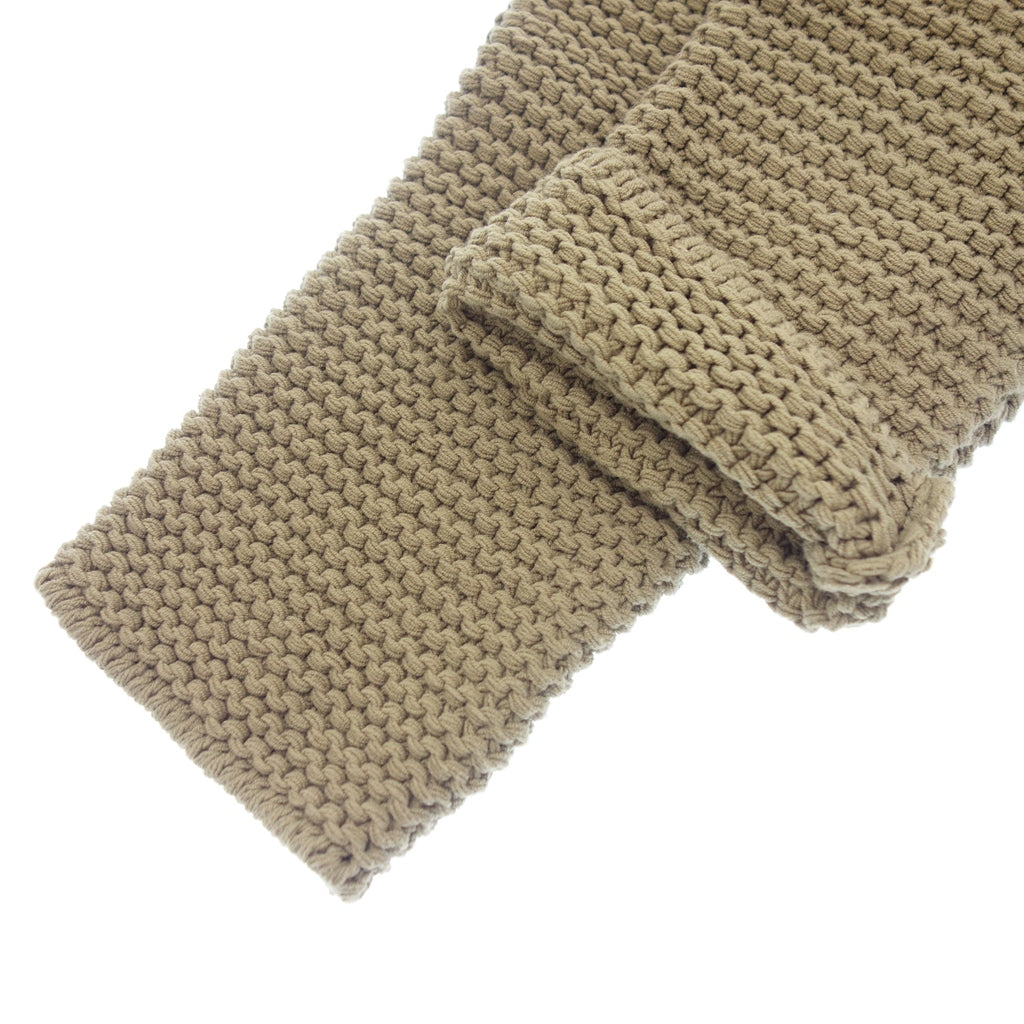 Good condition ◆ Emporio Armani Cardigan Shawl Design Cotton Blend Men's Brown Size 48 EMPORIO ARMANI [AFB10] 