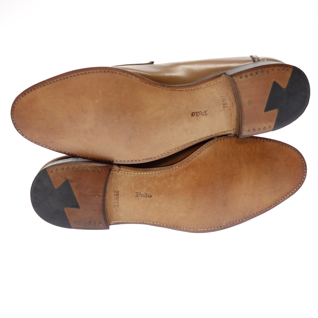 Very good condition ◆ Polo Ralph Lauren coin loafers men's 26.5A brown POLO RALPHLAUREN [LA] 