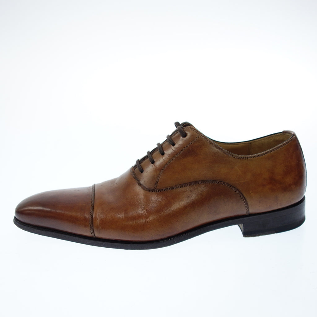 Good Condition ◆Magnanni Leather Shoes Straight Tip 12623 Men's 39 Brown MAGNANNI [AFC51] 