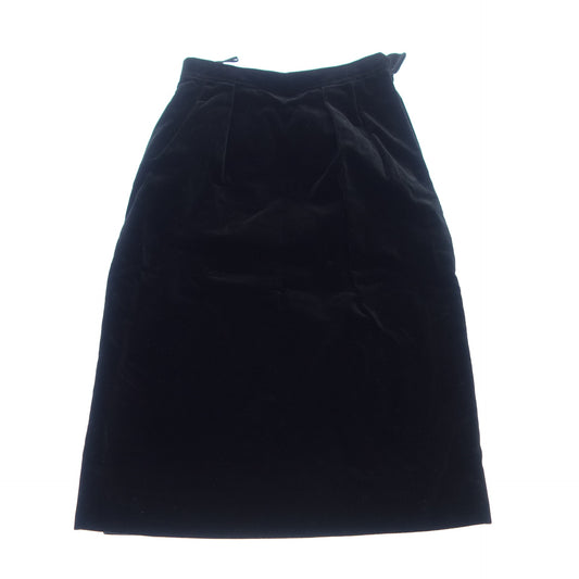 Good condition ◆ Yves Saint Laurent Skirt Women's M Black Yves Saint Laurent [AFB38] 