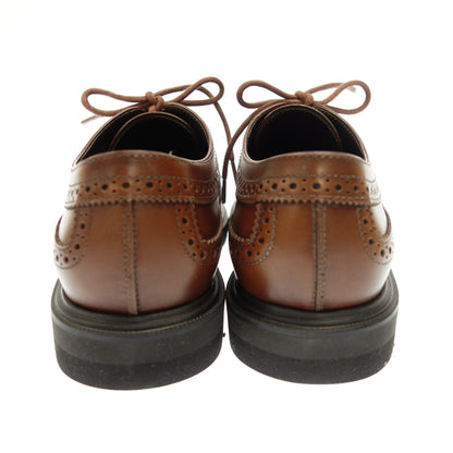 Good Condition◆Tod's Lace-up Leather Shoes Wing Tip Men's Brown Size 6 TOD'S [AFD6] 