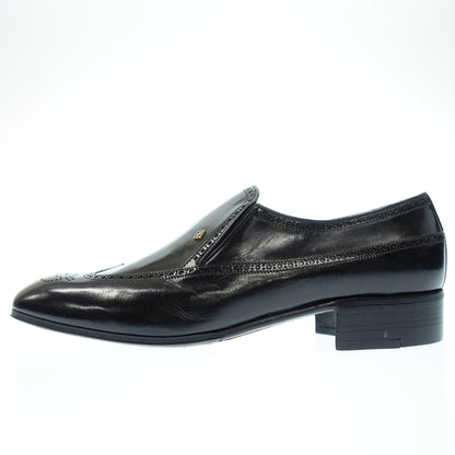 Very good condition ◆ Testoni leather loafers men's 6.5 black testoni [AFC33] 