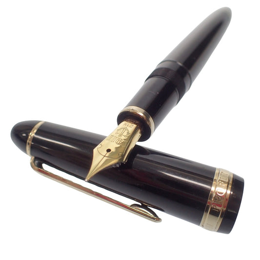 Good Condition ◆ Sailor Fountain Pen Profit Nib 21K 1911 Engraved Black SAILOR PROFIT [AFI16] 