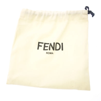 極美品◆フェンディ ビューティ ポーチ 化粧ポーチ モノグラム オレンジ FENDI【AFE5】