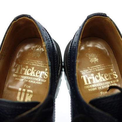 状况良好 ◆ Tricker's 全布洛克皮鞋 M5164 Urban Research 特别订购 男士 黑色 7 Tricker's [AFD9] 