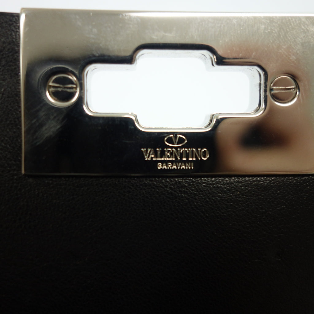 状况良好◆Valentino Rockstud Spike 单肩包 银色 VALENTINO [AFE11] 