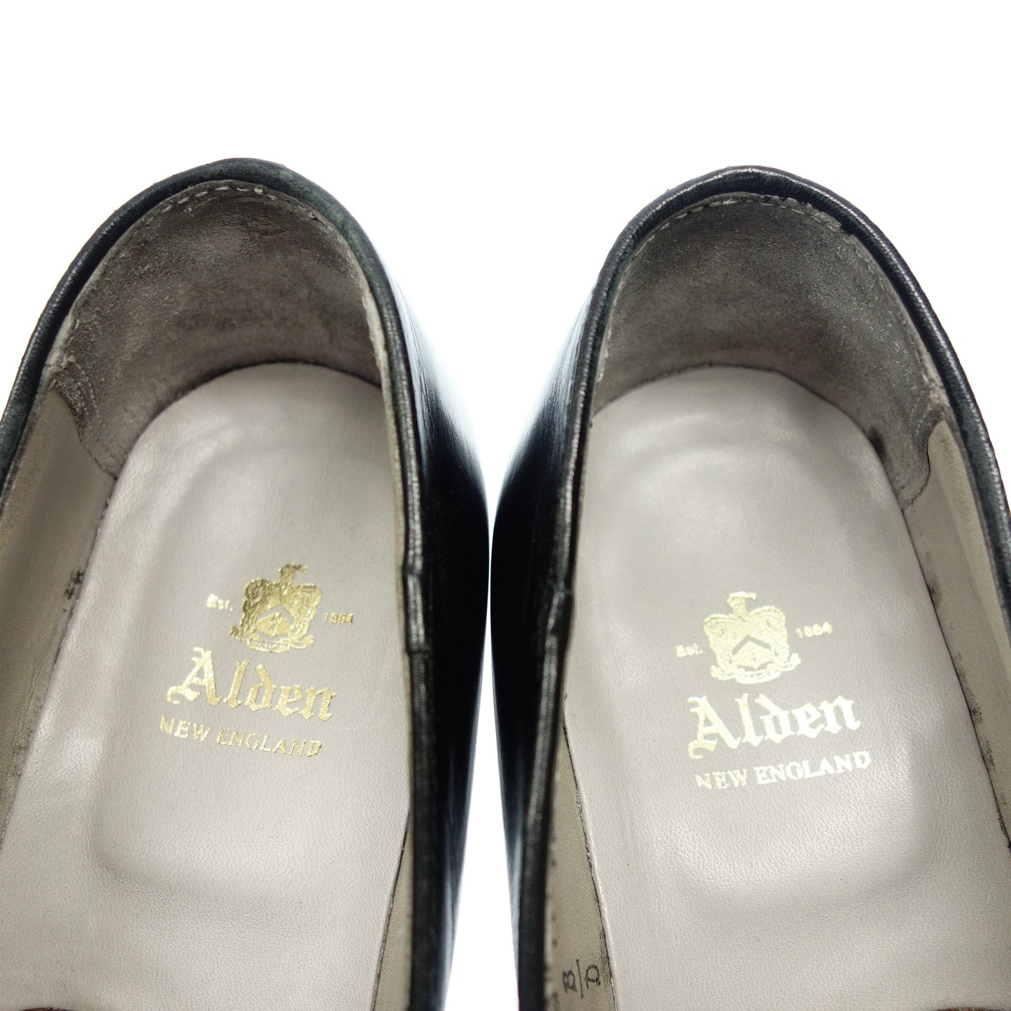 Used ◆Alden slip-on 88173 men's black size 6 ALDEN [AFD7] 