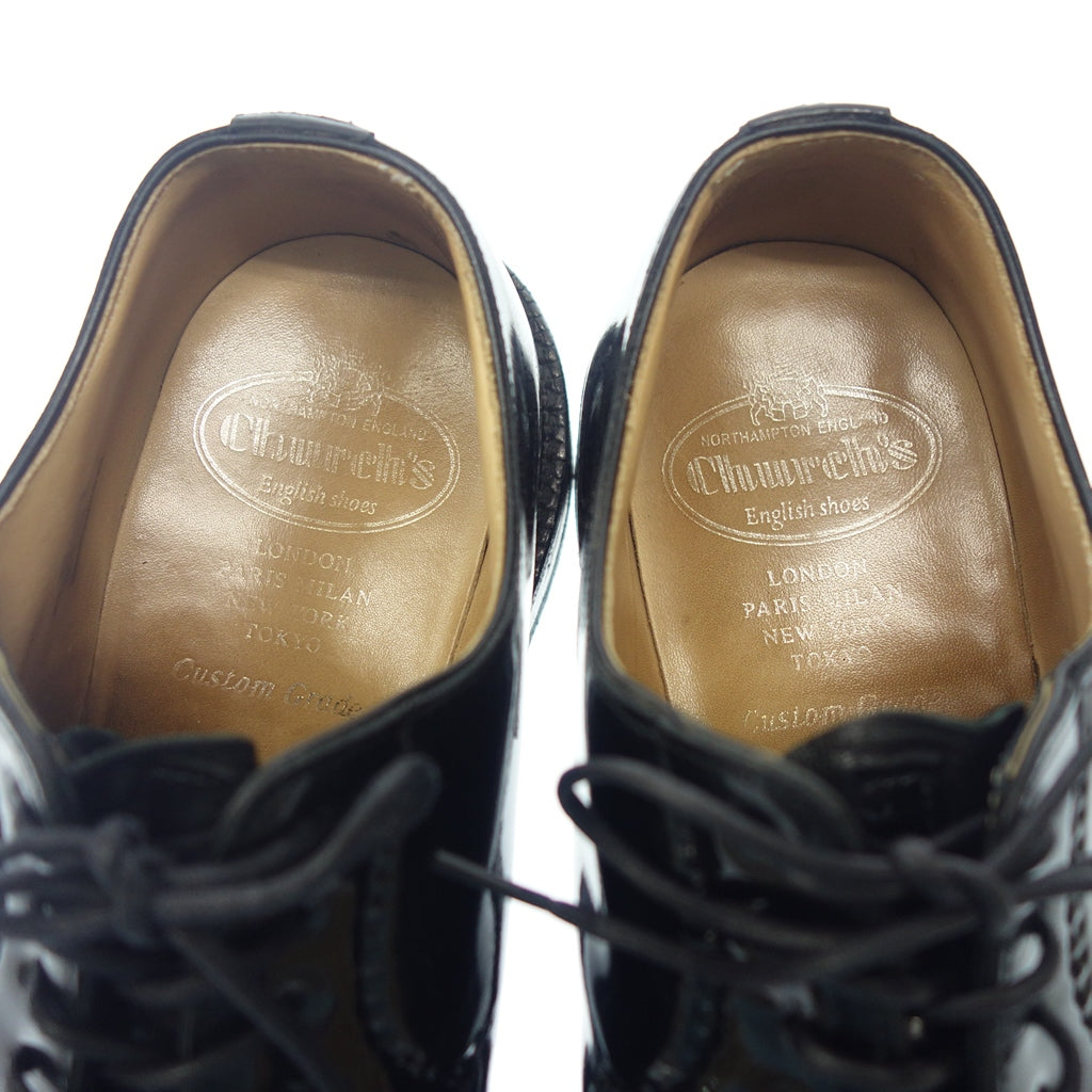 Good Condition ◆ Church's SHANNON 103 Last Patent Leather Enamel Men's Black Size 7 Church's SHANNON [AFD12] 