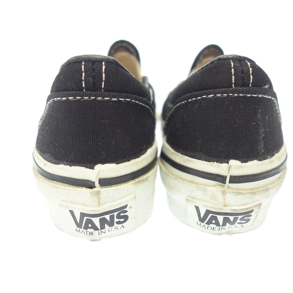 二手的 ◆VANS运动鞋懒汉鞋美国制造小孩黑色尺寸17-18 VANS[AFD9] 