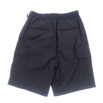 Like new ◆ ATON Half Pants High Stretch Nylon Easy Cargo Shorts 7055535 Men's Black Size 4 ATON [AFB46] 