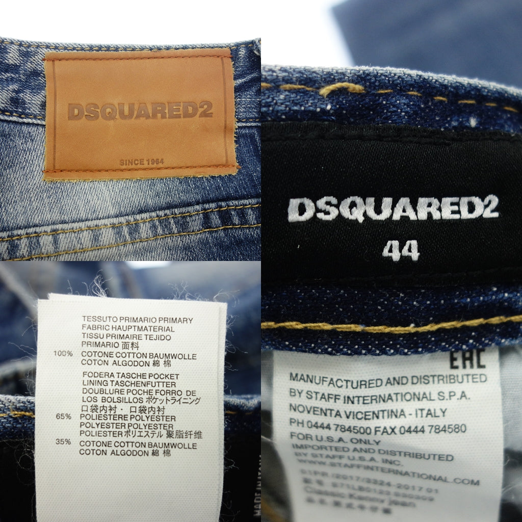 Used ◆D Squared Denim Pants Classic Kenny Jean Men's Blue Size 44 DSQUARED2 [AFB48] 