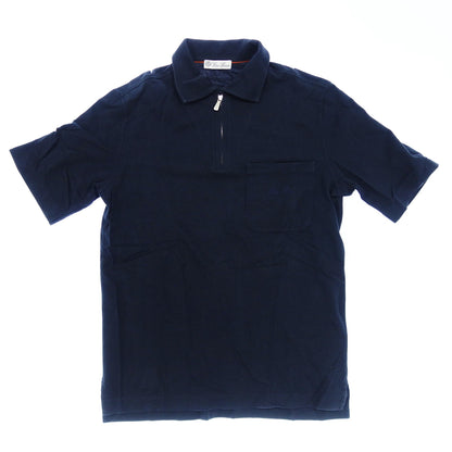 Loro Piana Polo 衫拉链男式 XS 海军蓝 Loro Piana [AFB43] [二手] 