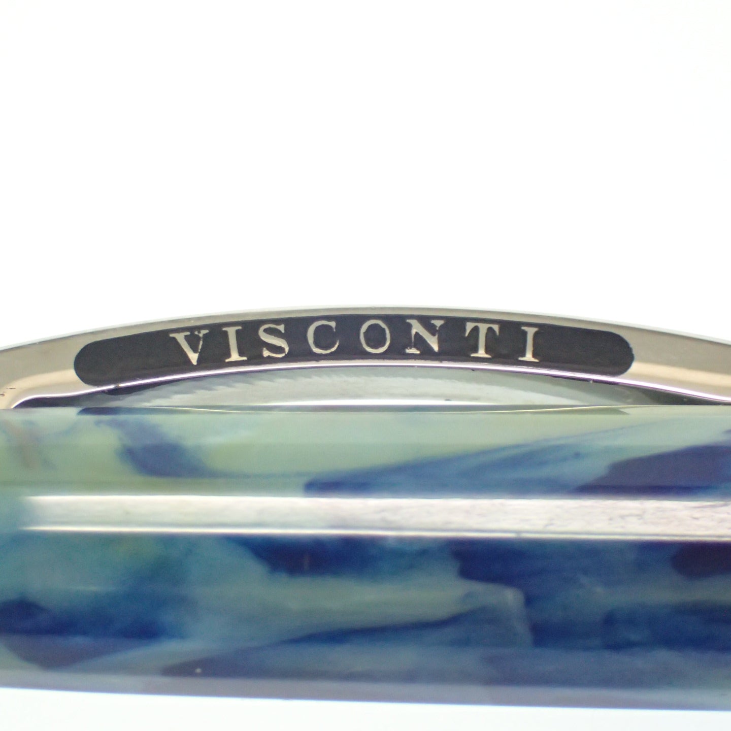 新品同様◆ビスコンティ ボールペン ヴァン ゴッホ 自画像 PORTRAIT BLU 青系 箱付き VISCONTI【AFI18】