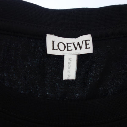 Very good condition ◆LOEWE T-shirt Anagram logo embroidery Men's XL Black LOEWE [AFB34] [Used] 