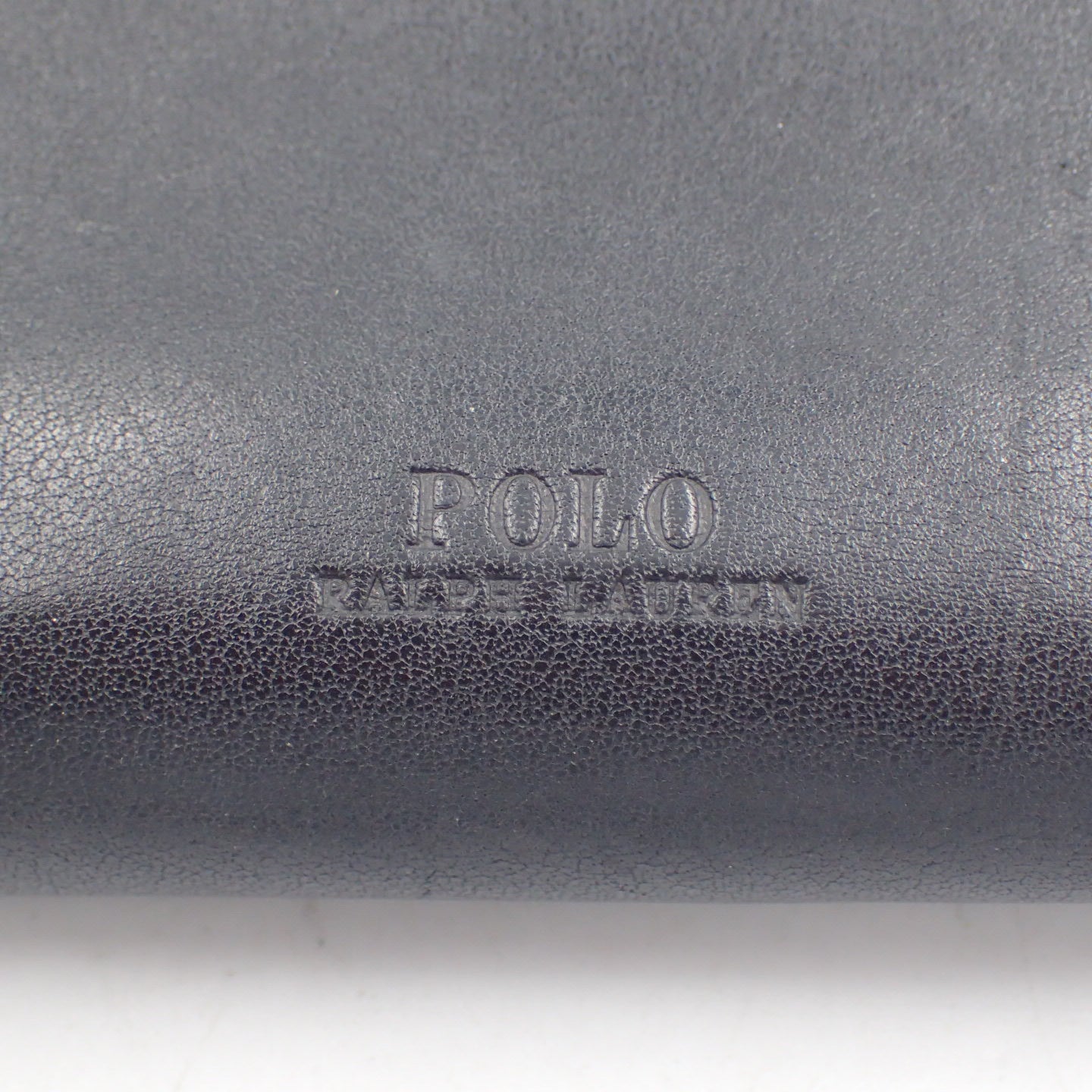 Polo Ralph Lauren 圆形拉链钱包 皮革编织 黑色 POLO RALPH LAUREN [AFI7] [二手] 