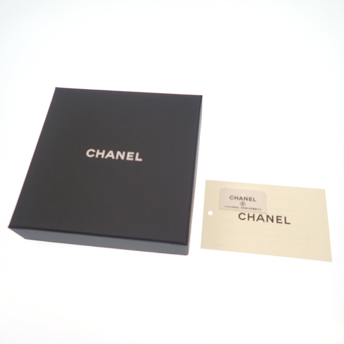 Like new◆CHANEL Scrunchie Hair Accessory Coco Mark Leather A22 Black x Pink with Box CHANEL [AFI15] 