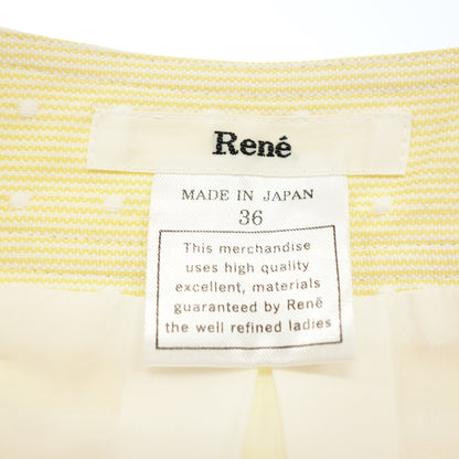 非常漂亮的商品◆ Rene 裙子女式黄色 36 码 Rene [AFB12] 