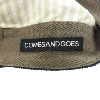 Very good condition◆Comes and Goes Cause 6 Panel Cap Men's Black COMESANDGOES [AFI22] 