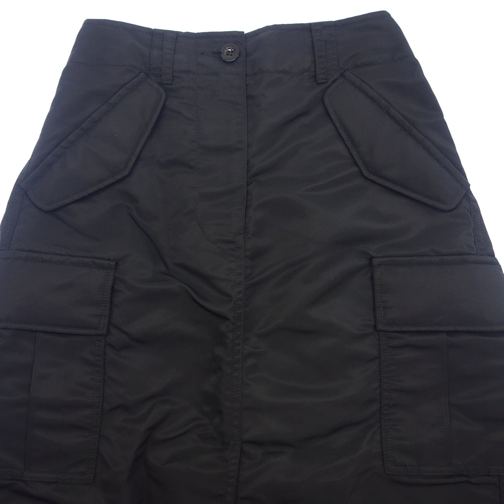 Good condition ◆ Sacai 22SS Skirt NYLON TWILL SKIRT Women's Black Size 1 22-06065 sacai [AFB5] 