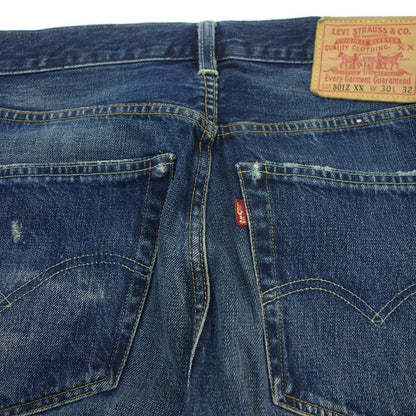 中古◆リーバイス デニムパンツ LVC 501ZXX 復刻 トルコ製 メンズ ネイビー サイズW30 L32 LEVI'S【AFB25】