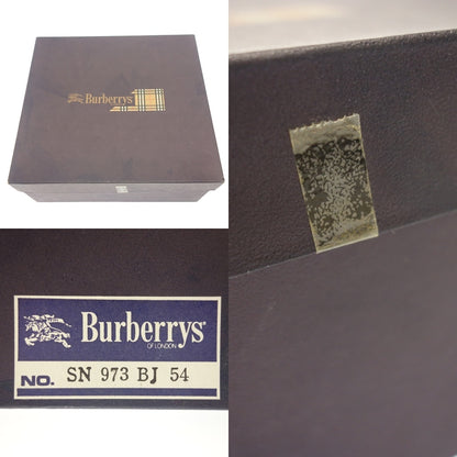 中古◆バーバリーズ ショルダーバッグ レザー 内側ノバチェック ブラウン Burberrys【AFE8】