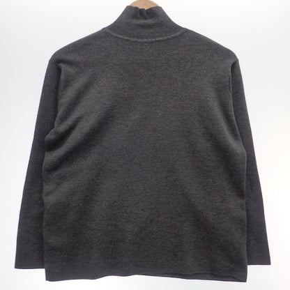 Hermes Turtle Knit Sweater Cashmere Blend Women's Gray 36 HERMES [AFB25] [Used] 