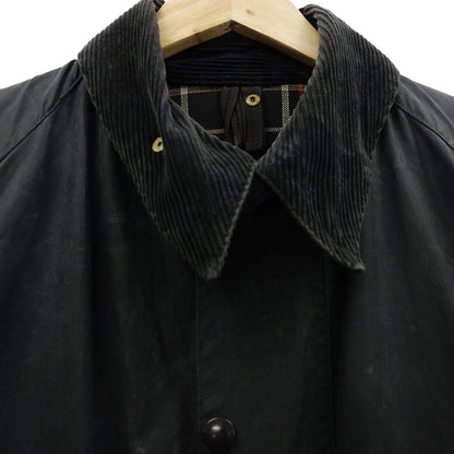 バブアー コート ビューフォート オイルド ブラック メンズ M Barbour BEAUFORT【AFA6】【中古】