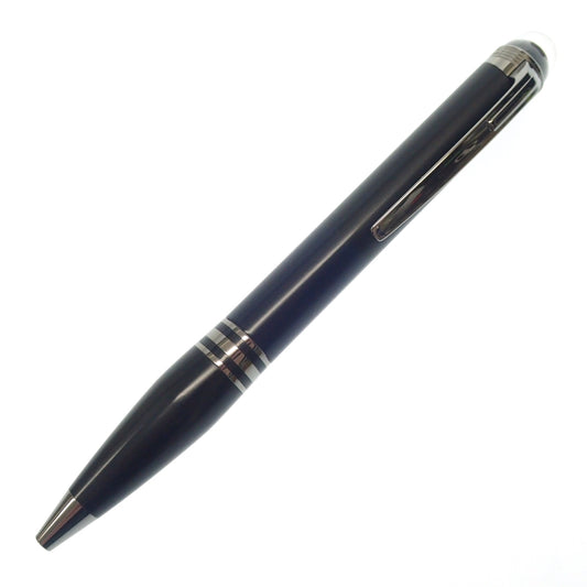 Good condition ◆ Montblanc Ballpoint Pen Star Walker Twist Black x Silver MONTBLANC [AFI9] 