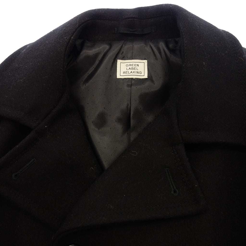 Very good condition◆Green label relaxing window pen jacket men's black UNITED ARROWS green label relaxing [AFB9] 