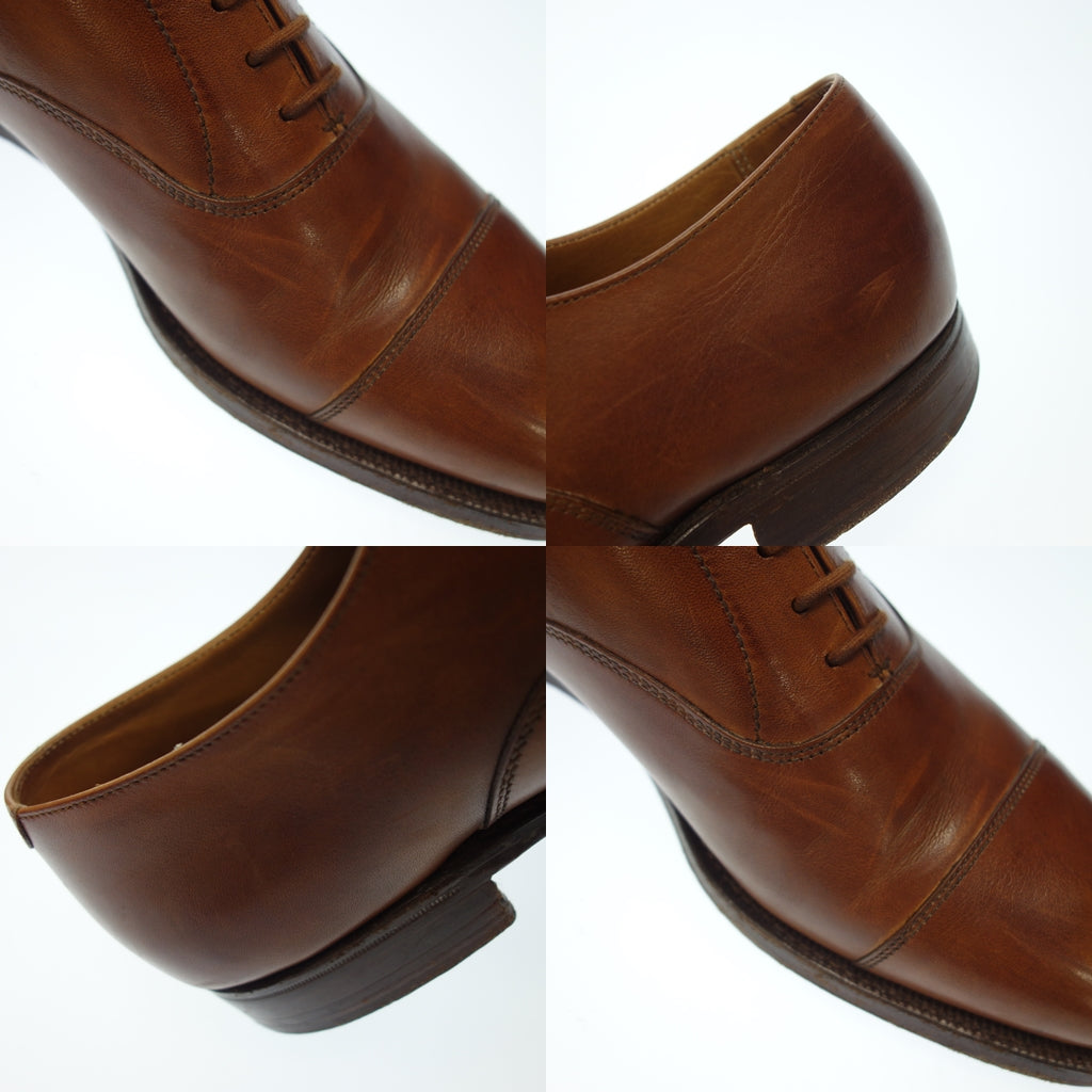 二手 Crockett &amp; Jones 皮鞋 TEMPLE 8624 Straight Tip 男式 7 棕色 Crockett &amp; Jones [AFC47] 