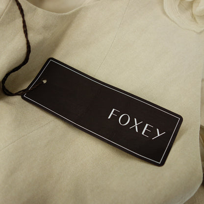 フォクシー ワンピース 26540 レディース ベージュ 42 FOXEY【AFB27】【中古】