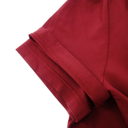Prada T-shirt back zip ladies red L PRADA [AFB45] [Used] 