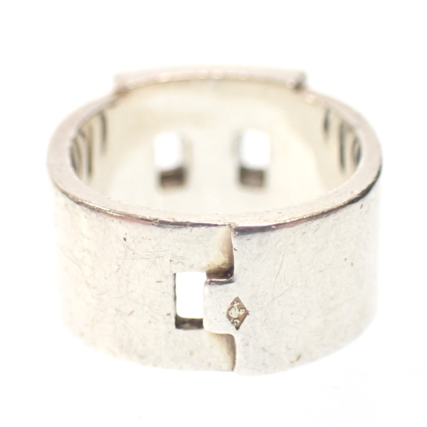 Used ◆Hermes ring Hercules SV925 silver size 52 with box HERMES [LA] 