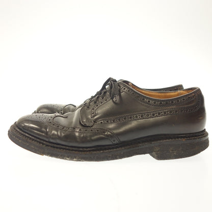 Used ◆Alden Leather Shoes Wingtip 3193 Cordovan Men's Black US8D ALDEN [AFC43] 