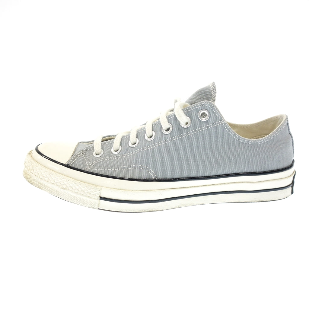 美品◆コンバース ローカットスニーカー 170555C チャックテイラー メンズ 27 グレー CONVERSE CHUCK TAYLOR【AFC40】