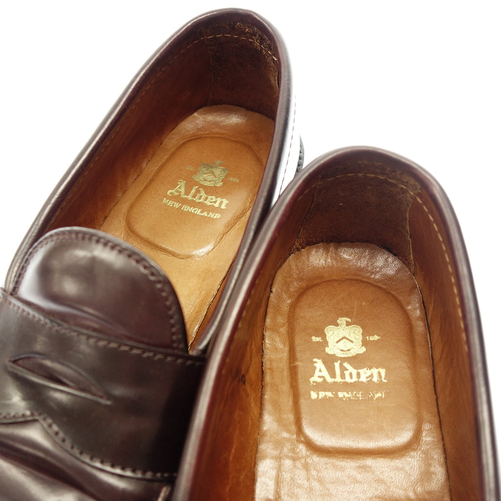 二手 ◆Alden Loafer Cordovan 986 7D 棕色 ALDEN [AFD2] 