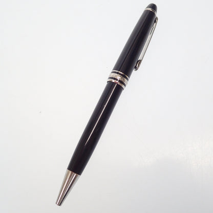 中古◆モンブラン ボールペン マイスターシュテュック クラシック 回転式 ネーム入り ブラック系 MONTBLANC【AFI13】