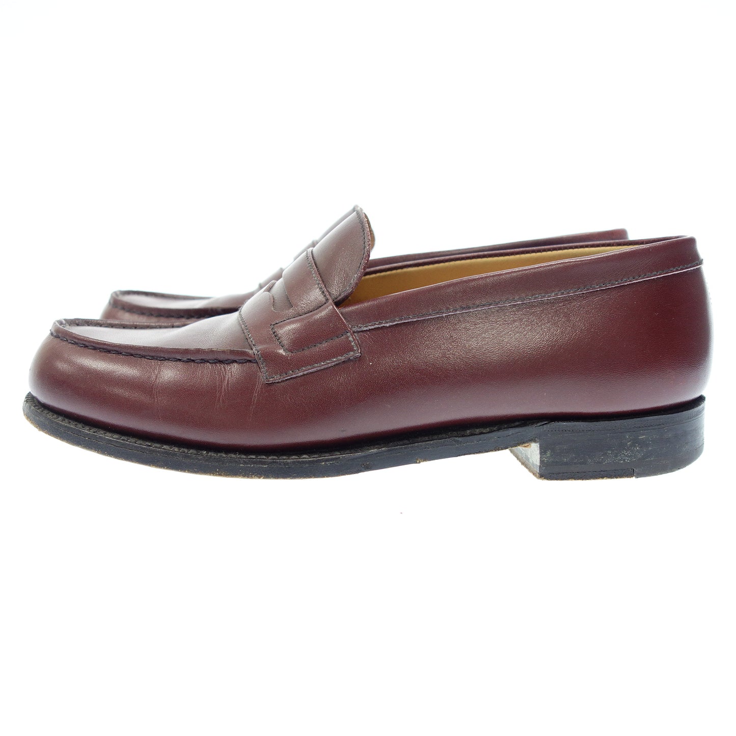 Used ◆JM Weston Signature Loafer 180 Men's Burgundy 4D JMWESTON [LA] 