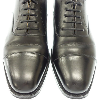 品相良好◆Grenson 皮鞋 London Straight Tip 22346 男式 6F 黑色 Grenson LONDON [AFC19] 