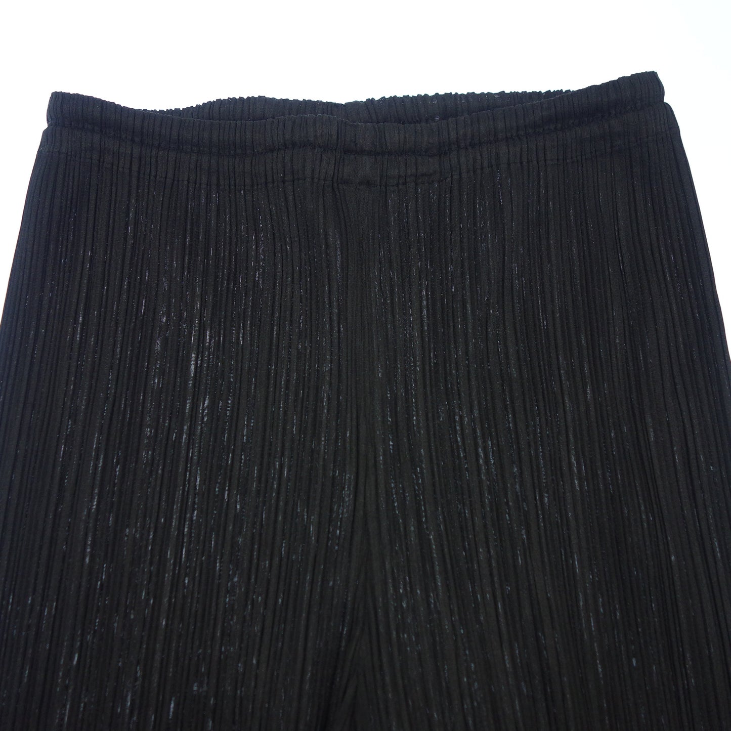 Good condition ◆ Pleats Please Pleated Pants Women's Black Size 2 PLEATS PLEASE [AFB1] 