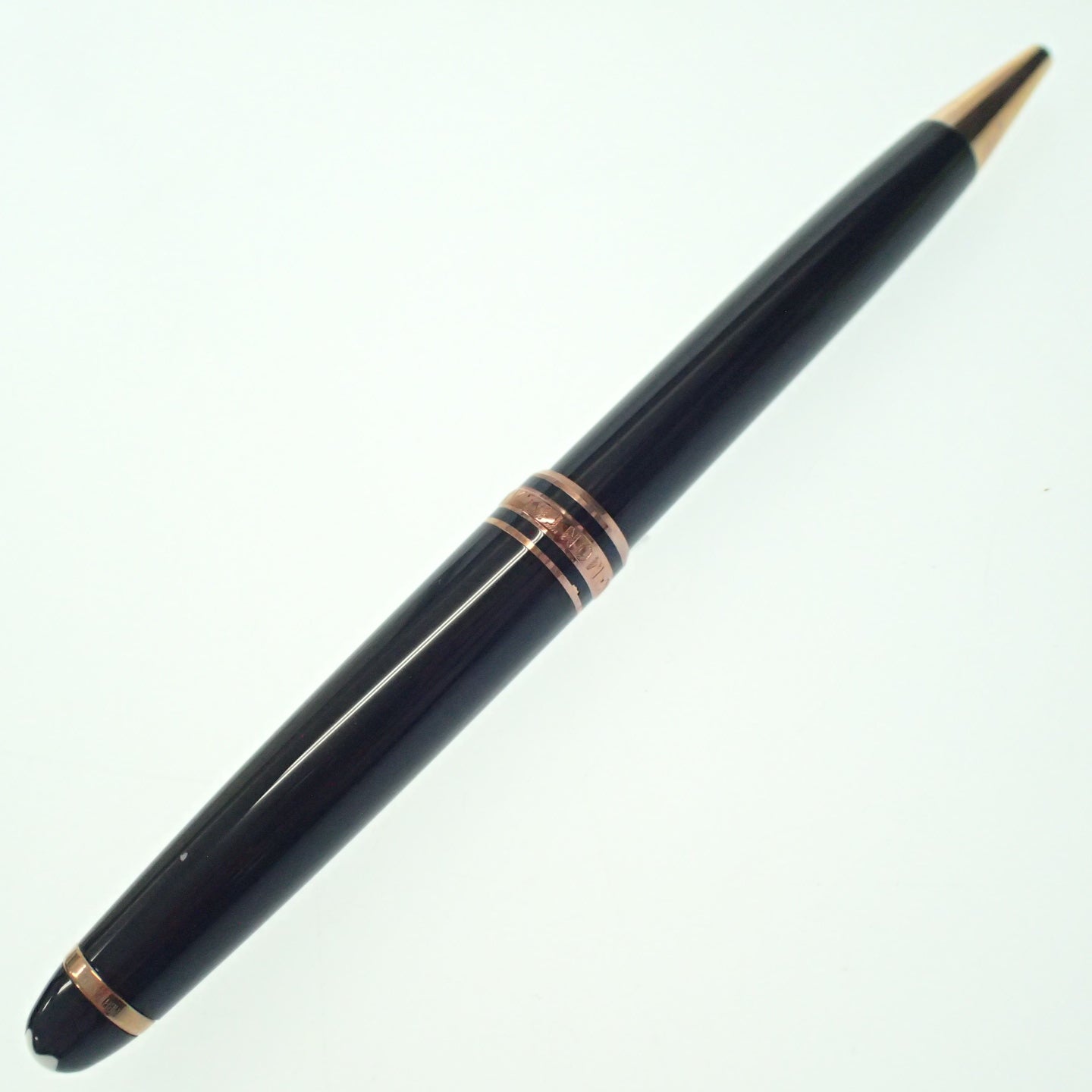 Good condition ◆ Montblanc Ballpoint Pen Meisterstuck Black x Blonde MONTBLANC [AFI3] 