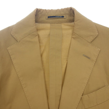 Used ◆Lardini suit setup 3B stepped cotton men's brown size 42/7R LARDINI [AFB47] 