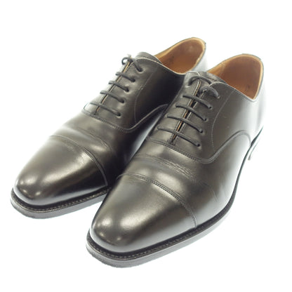 品相良好◆Grenson 皮鞋 London Straight Tip 22346 男式 6F 黑色 Grenson LONDON [AFC19] 