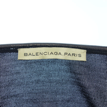 二手 ◆ Balenciaga 夹克透明皮革切换女士 40 黑色 BALENCIAGA [AFB50] 