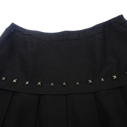 Very good condition ◆ Rene Studded Skirt Women's Black Size 36 Rene [AFB12] 