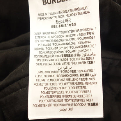 Good Condition◆Burberry Mods Coat Current White Tag Nylon Men's Black Size S BURBERRY [AFA19] 